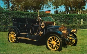 1911 Maxwell Touring Antique Car Music Yesterday Sarasota FL Postcard - Picture 1 of 2