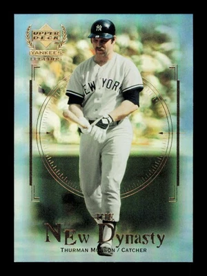 Upper Deck Yankees Legends 2000 #ND7 Thurman Munson New Dynasty New York Yankees Foto 1 de 2