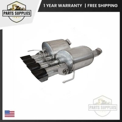 Черная выхлопная труба 14776BLK Dual NPP и Quad для Chevrolet Corvette C7 GS 2014-2019 годов выпуска - Изображение 1 из 4