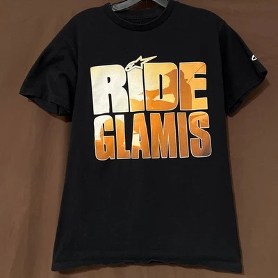 Camiseta negra Alpinestars Ride Glamis talla pequeña Foto 1 de 3