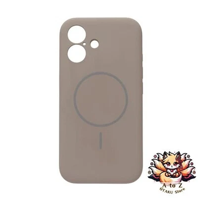 NEW empire MagSafe compatible silicone cute smartphone case greige for iPhone 17 - Image 1 of 4