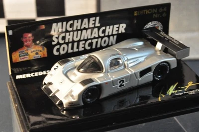 1/64 MINICHAMPS MERCEDES BENZ C291 #2 M.SCHUMACHER - Immagine 1 di 2