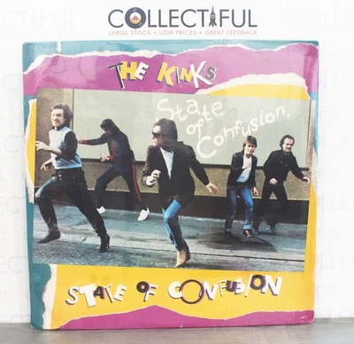 KINKS - STATE OF CONFUSION - ARISTA 1983 *SEALED* VINYL LP 🔥 Foto 1 de 2