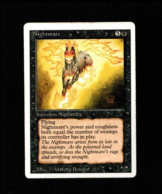 MTG Nightmare MP  Revised Magic the Gathering ~ Free Shipping ~ - Image 1 of 2