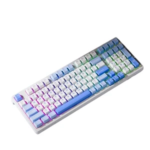 Genuine Lenovo Aurora GK10 Wireless TriMode PBT 98 Keys RGB Mechanical Keyboard - Picture 1 of 19