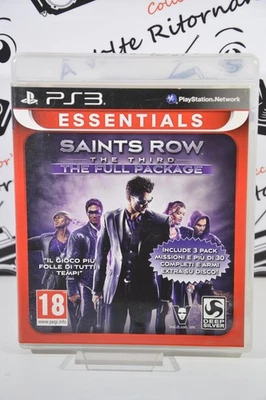 Saints Row The Third Playstation 3 18+ Vidéos Jeux Deep Silver Version Italie - Photo 1/3