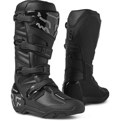 Fox Racing Mens Comp X Off-Road Boots Buckle Closure Full Coverage Black Foto 1 de 4