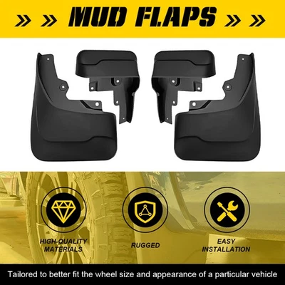 For Holden Commodore Calais VF 4PCS Mud Flaps Splash Guards Mudflaps Mudguards - image 1 of 4