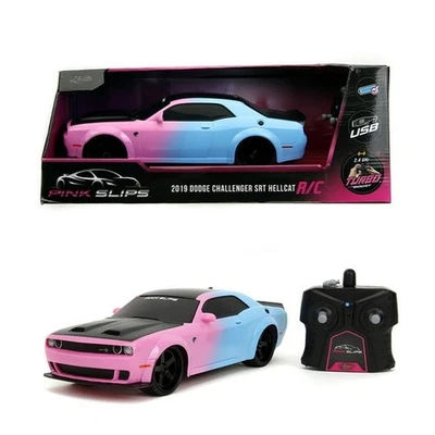 Jada Pink Slips RC Car 1:16 – USB Rechargeable, Bright Colors, Rubber Tires - Image 1 of 4