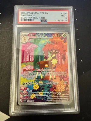 Sawsbuck 166/162 SV05: Temporal Forces Holo - Image 1 of 2