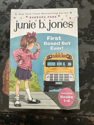 Junie B. Jones Collection Books 1-4 The First Boxed Set by Barbara Park - Image 1 of 4
