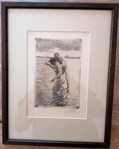 orig. Radierung handsigniert von Anders Leonard ZORN (1860-1920) - Picture 1 of 13