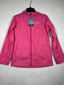 Columbia Girls' Large Jacket Switchback II Waterproof Pink msrp $50 - Picture 1 of 5