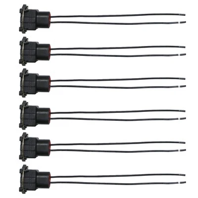 Fuel Injector Connectors BOSCH EV1 Porsche BMW 6 Plugs - Image 1 of 4