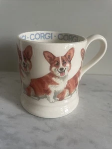 Taza Corgi Galesa Emma Bridgewater Pembroke Nueva Segunda Media Pinta - Imagen 1 de 6