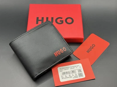 Nueva billetera de cuero genuino HUGO Subway Foto 1 de 4