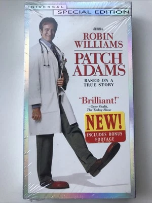 Patch Adams (VHS, 1999, Extra Footage, Special Edition), New, Factory Sealed - Image 1 of 4
