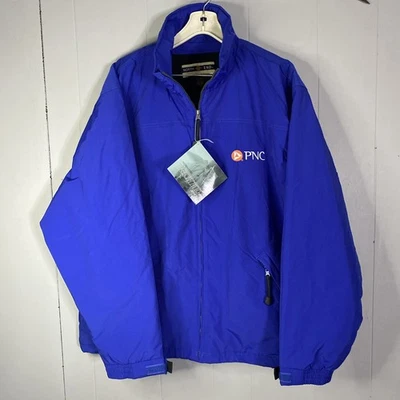 PNC Bank Employee Jacket Full Zip North End Winter Coat Warm Large L 27x31 - Image 1 of 4