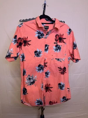 Matix Men’s Size Medium Floral Short Sleeve Button Down 100% Cotton - Image 1 of 4