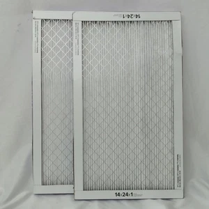 2-PACK Filtrete 14x24x1 Air Filter Pleated MPR 1500 MERV 12 Healthy Living - Picture 1 of 8
