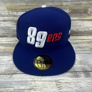 Gorra ajustada 89ers New Era 5950 MiLB OKC Comets retro azul real 7 3/8 - Imagen 1 de 5
