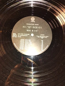 Capitol Production Music Hi-Q Series D-119 D-120 12" Record 33 RPM - Bild 1 von 4