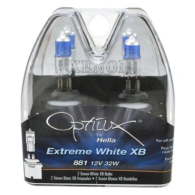 For Nissan Altima 2000-2001 Hella H71071222 Optilux XB Halogen Bulbs 881 Foto 1 de 4