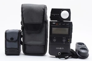 [Quasi come nuovo con custodia] Minolta Flash Meter IV Flash/Misuratore di luce ambientale dal GIAPPONE - Foto 1 di 24