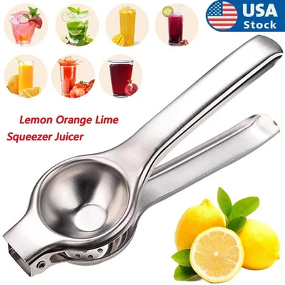 Stainless Steel Lemon Orange Lime Juicer - Hand Press Citrus Squeezer Tool**** - Image 1 of 4
