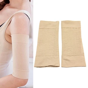 1 Paio Maniche Elastiche a Compressione Braccio Dimagranti Migliora Manica Shaper - Foto 1 di 12