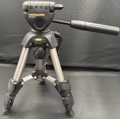 Vanguard Mars 1 Expandable Tripod, Mini & Sturdy, Needs New Camera Shoe. - Image 1 of 4