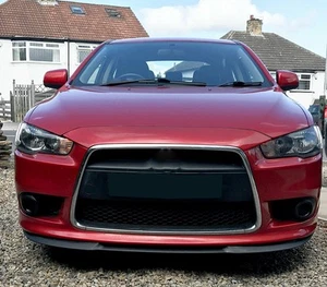 Cupra R Front Bumper Splitter Front Bumper Lip For Mitsubishi Lancer - Bild 1 von 5