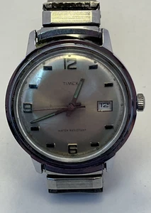 VINTAGE 1972 HERREN TIMEX MARLIN DATE HANDAUFZUG 26570-2572 - Bild 1 von 5