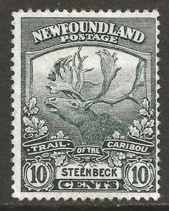 TERRANOVA #122 MH - Emissione CARIBOU 10c - SPEDIZIONE GRATUITA! - Foto 1 di 2