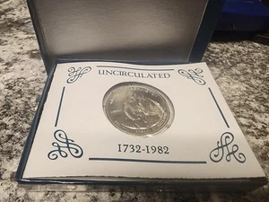 1732-1982 George Washington Commemorative Half Dollar PROOF 90% Silver  (S) - Picture 1 of 3