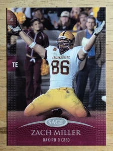 2007 SAGE #36 Zach Miller - Picture 1 of 2