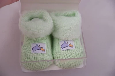 Vintage John Lennon Carters Booties Socks - New Born - 0- 3 Months - Whimiscal - Image 1 of 4