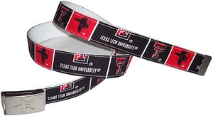 Texas Tech University Red Raiders BELT NCAA Fan Game Gear College Alumni Team TX - Picture 1 of 1