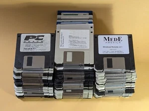 95 3,5" Disketten Disketten, die meisten gebraucht und ungetestet - Bild 1 von 1