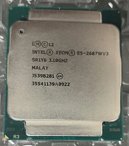 Intel Xeon E5-2687W V3 10-core 20-threads 25MB 3.10GHz LGA-2011-3 CPU processor - Picture 1 of 1