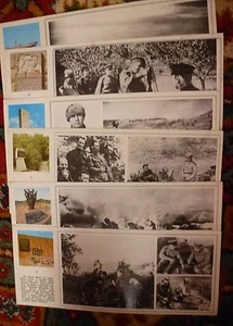 set of 13 SOVIET UNION old USSR VINTAGE PRINT RETRO postcards BREZHNEV - Imagen 1 de 7
