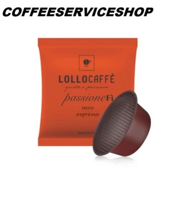 LOLLO CAFFE 240 CAPSULE CAFFE' LOLLO COMPATIBILI LAVAZZA FIRMA MISCELA NERA - 3 CT -