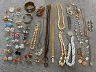 Just under 2lbs. of COSTUME JEWELRY Necklaces, Pins, Earrings