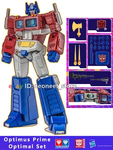 AULDEY Transformers G1 Action Figure Exquisite Painting Optimus Prime Optimal - Picture 1 of 25