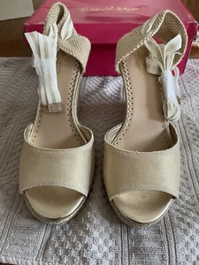 Neu mit Etikett Lilly Pulitzer Alyssa Keilabsatz Espadrilles 10 - Bild 1 von 6