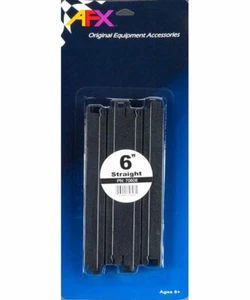 AFX Straight 6" HO Slot Car Track Sections (2) - 70608 Tomy Auto World - Picture 1 of 1