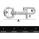 Rust Resistant Stainless Steel Bolt Snap Clip Perfect for Scuba Diving Gear