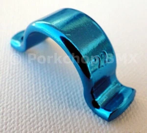 Dia-Compe Tech 2 3 4 6 MX122 Brake Lever Clamp - BRIGHT DIP BLUE - Picture 1 of 2