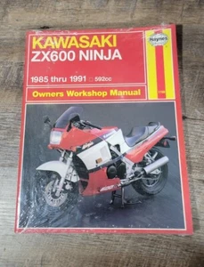Haynes Kawasaki ZX600 Ninja Repair Manual 1985-1991 LOC4 - Picture 1 of 2