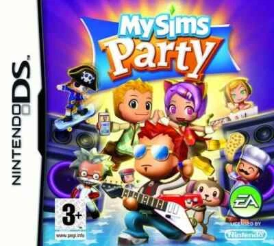 Mysims Party (Nintendo DS, FRENCH VERSION, 2009), NEW, Sealed - Image 1 of 3